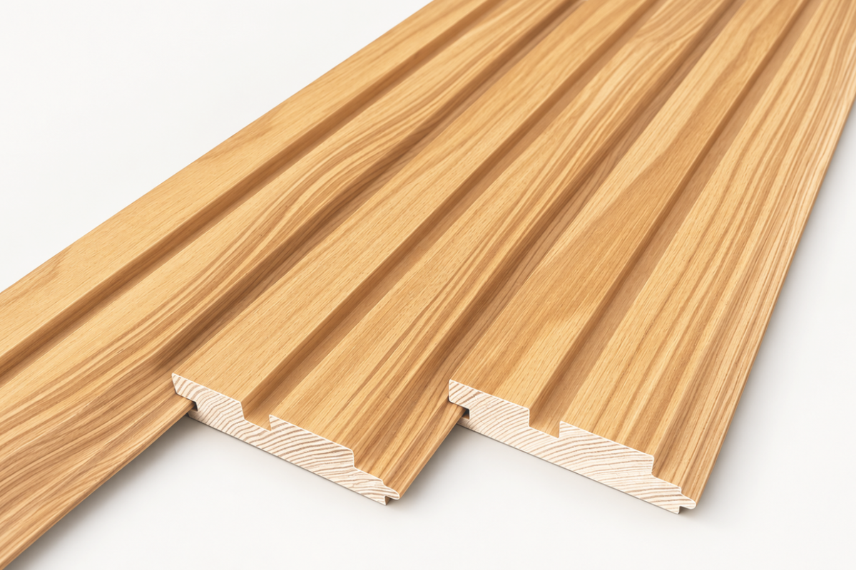 Q Groove 32 Slatted Lining Board Natural Matt