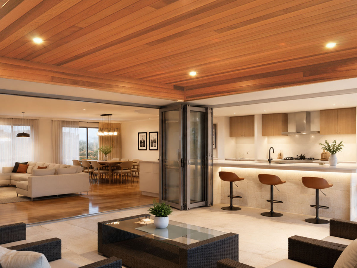 Western Red Cedar V-Joint Timber Lining Board