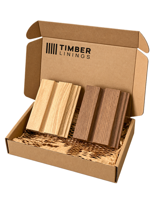 Slatted designer profile sample pack